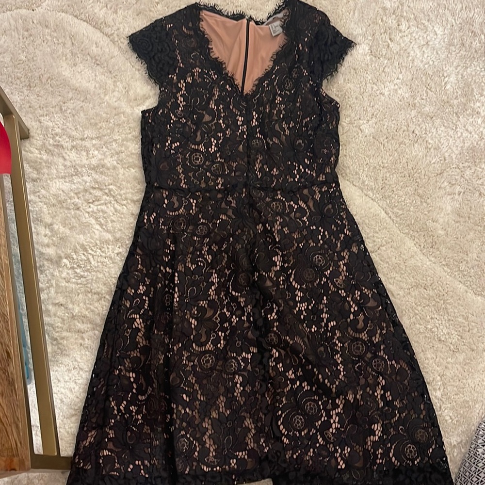 H&M Black lace dress